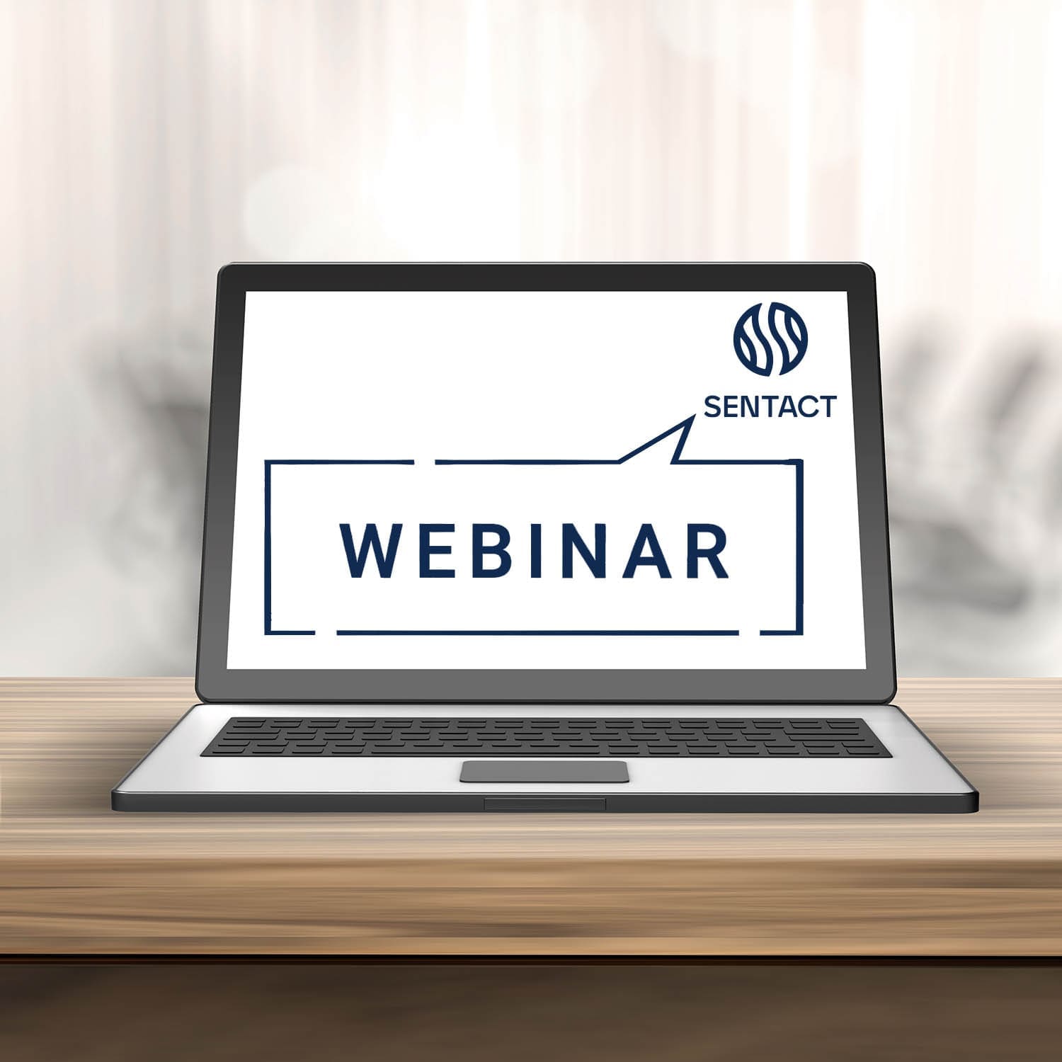 Healthcare webinar promotional image