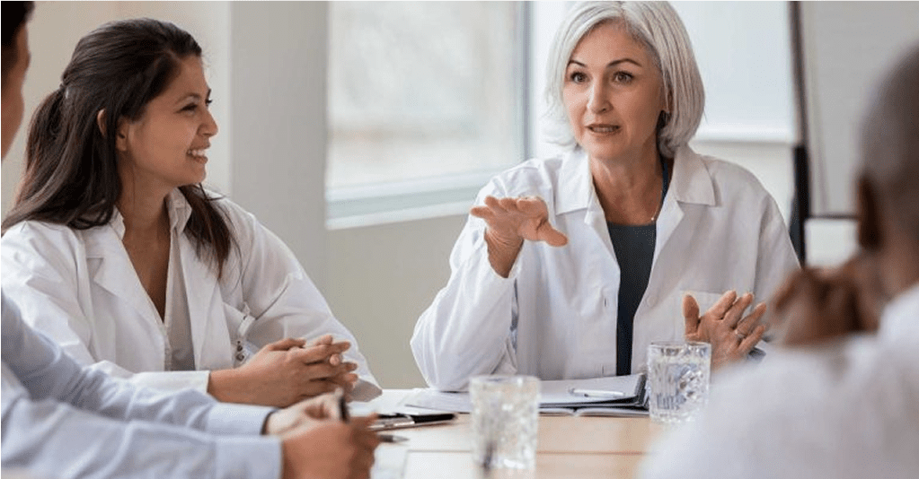 Thrive healthcare leadership illustration