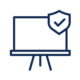 Learning protection icon representing continuous healthcare education