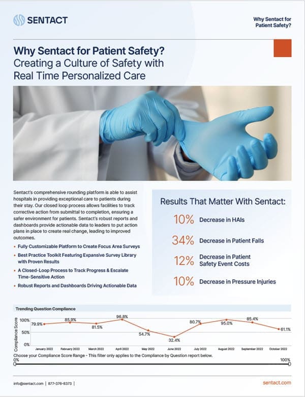 Why Sentact for Patient Safety?