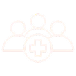 Medical staff services icon representing provider credentialing and governance