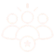 Patient experience icon representing patient satisfaction and quality care